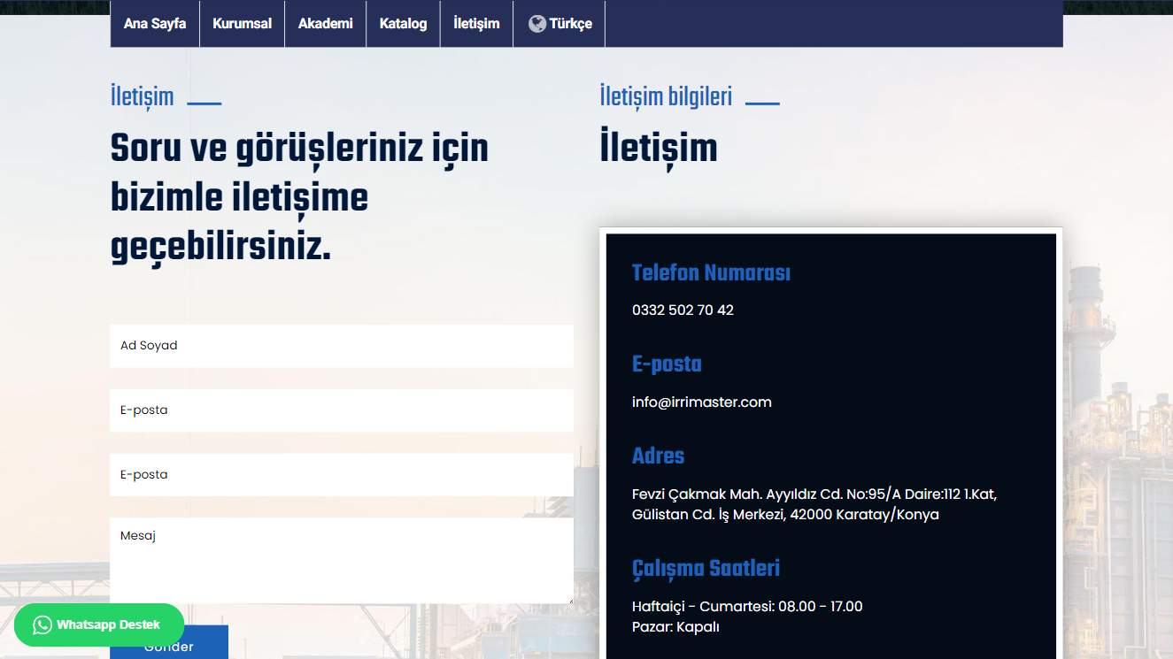 İrrimaster Otomasyon